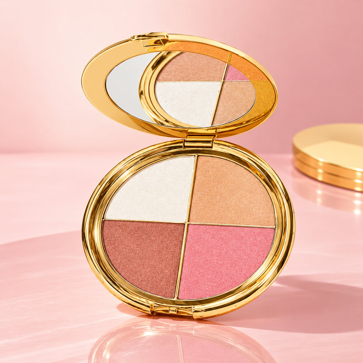 β¨ 4-in-1 Face Glow Palette β One Palette, Endless Looks