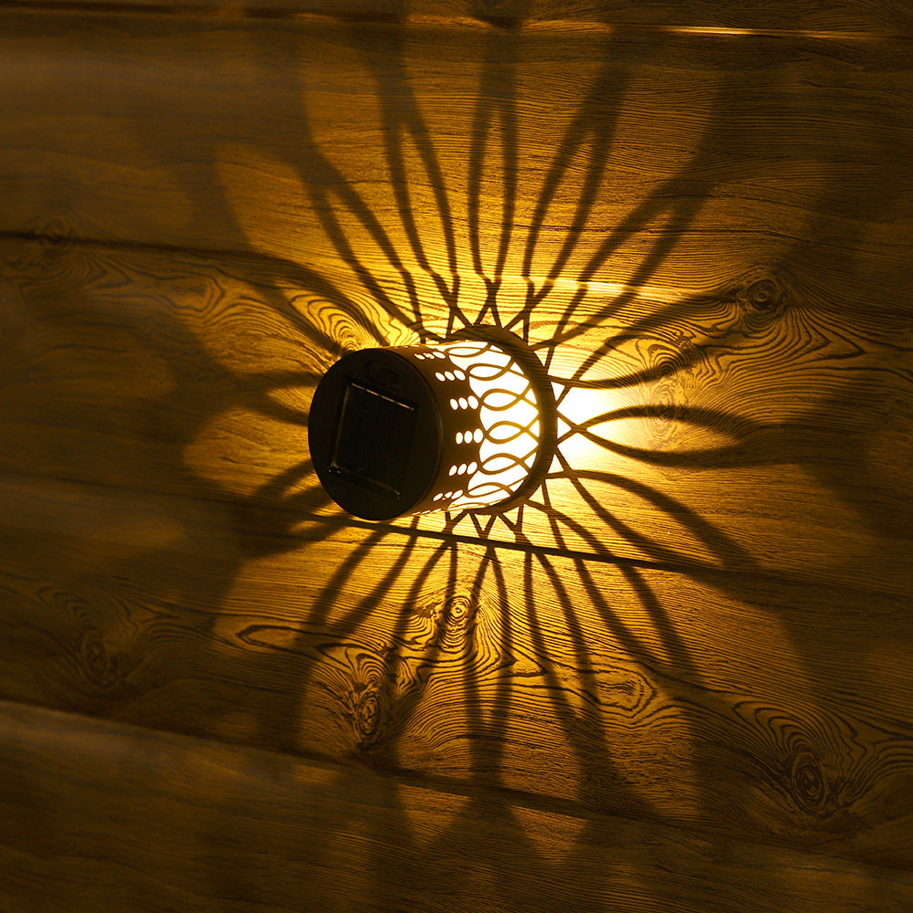 📢50%OFF📢Seven-Color Changing Solar Mandala Projection Wall Light