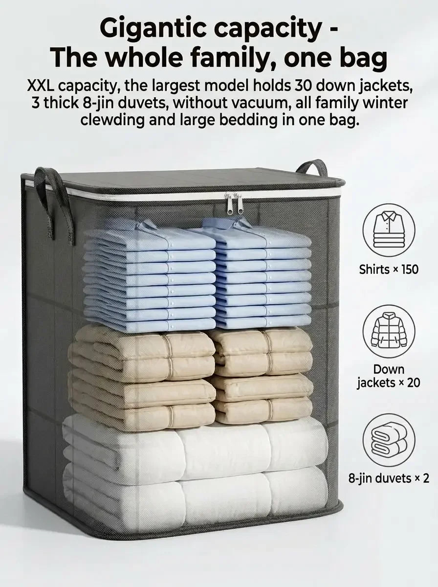 📦New Arrival 50% OFF!🗄️Dust-Proof Comforter and Bedding Organizer