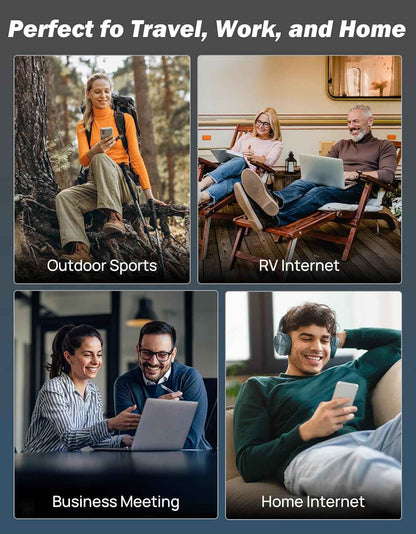 📶 All-Network Pocket WiFi – Ready in Seconds No Setup! No Hassle! Just Connect!🔥[Power on and use, free for life]