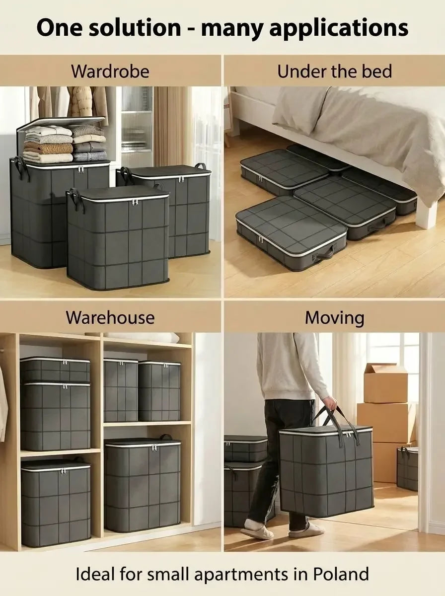 📦New Arrival 50% OFF!🗄️Dust-Proof Comforter and Bedding Organizer