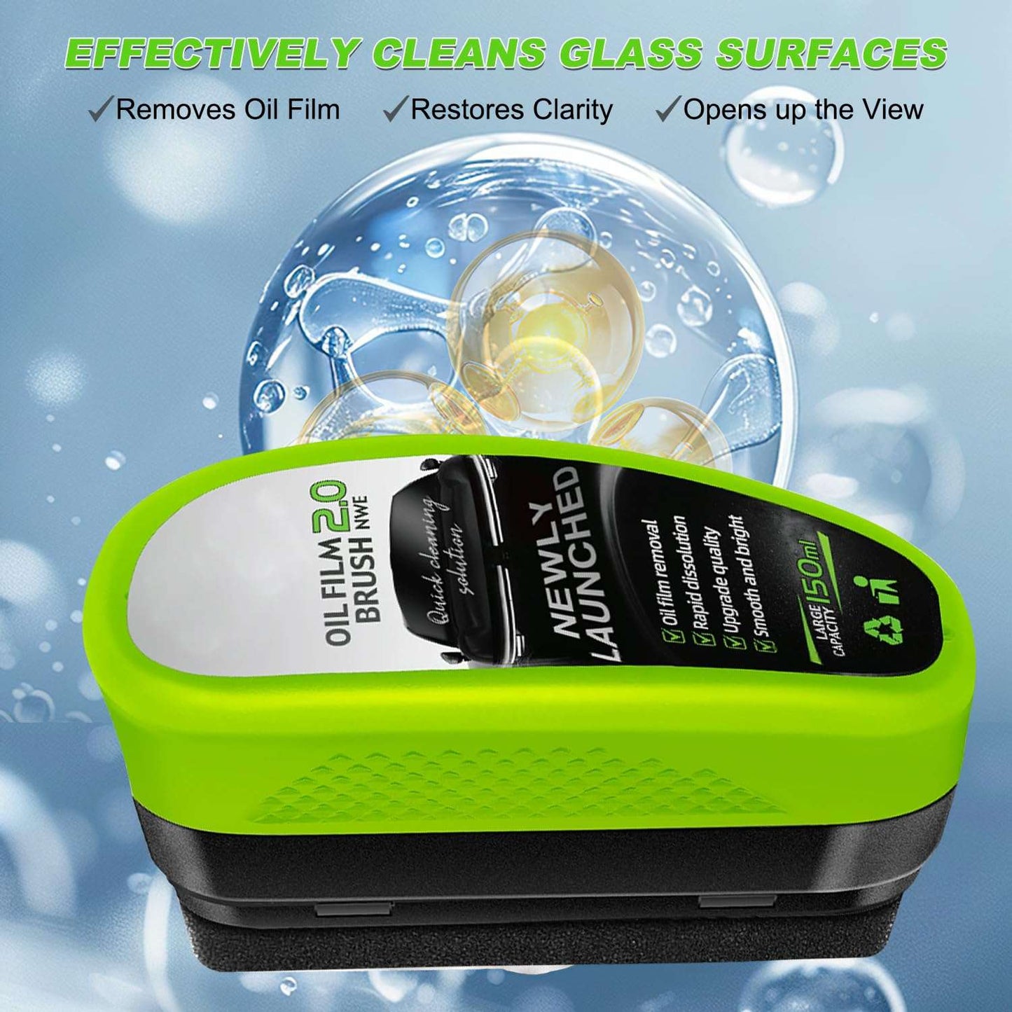 Father's Day Special 50%OFF: Glass Oil Film Cleaning Brush