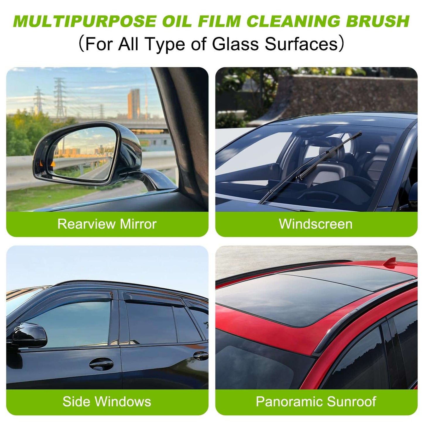 Father's Day Special 50%OFF: Glass Oil Film Cleaning Brush