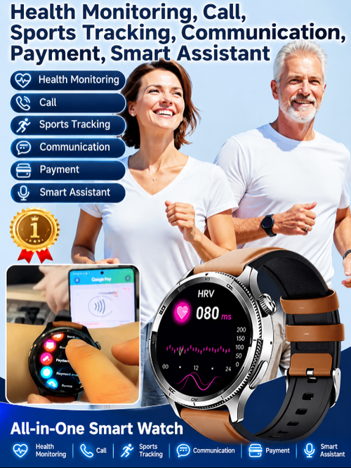 ❤️ Flagship Smartwatch for Health Protection, 24/7 Health Data Center🥰