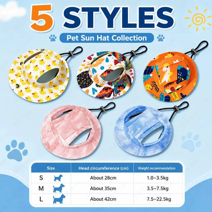🔥🎉48K+ Sold🐶Pet cowboy fisherman hat