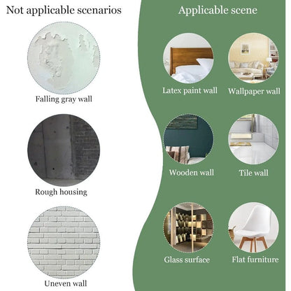 🔥50%OFF🔥Cut To Size Adhesive Mirror