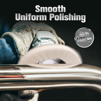 ⚒️ Premium Wool Felt Polishing Flap Disc for Angle Grinders-Mirror Finish Made Easy
