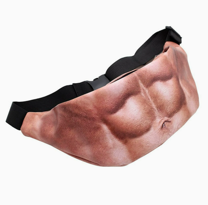 🔥 35% OFF Funny Beer Belly Waist Bag 😂 3D Belly Fanny Pack For Travel & Parties