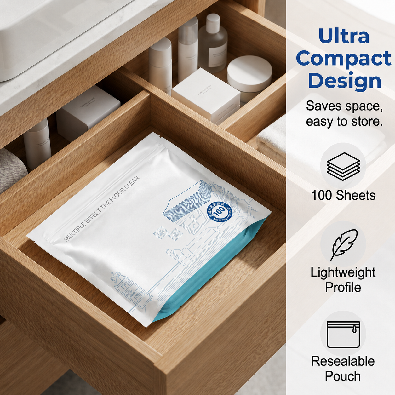 🥳💞50K+ SOLD! Water‑Soluble Floor Sheets – Just drop in water, no measuring. Cleans & shines all floors. Safe & streak‑free. 100 sheets pack. Your daily helper. 🧹💧