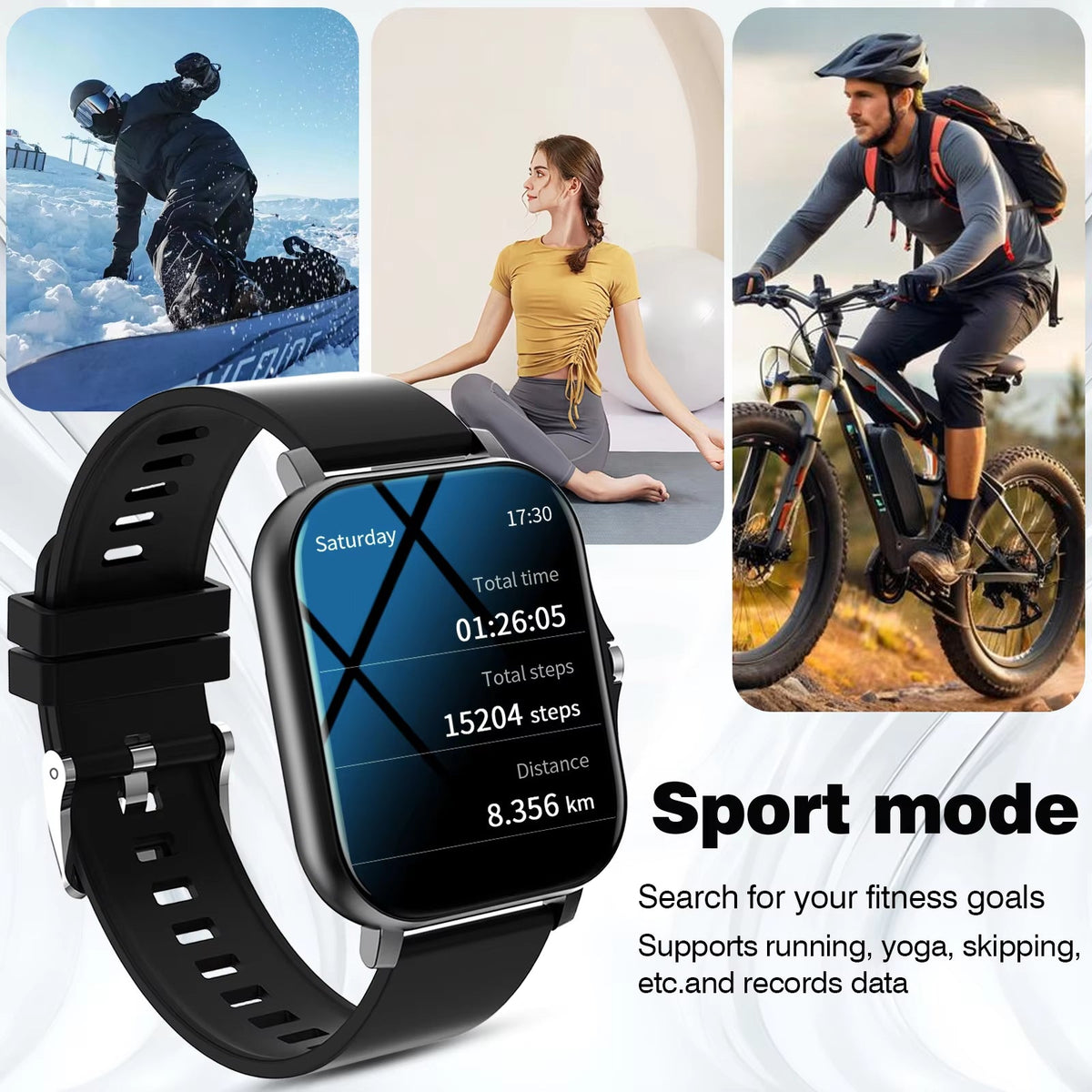 🔥⌚ 2026 Ultimate Smart Watch – Full Touch, All-Day Smart Features