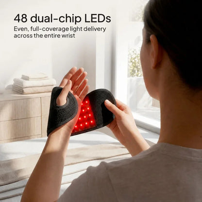 50% OFF✋️ Wearable Red Light Wellness Wrist Wrap – Just 10 Minutes a Day