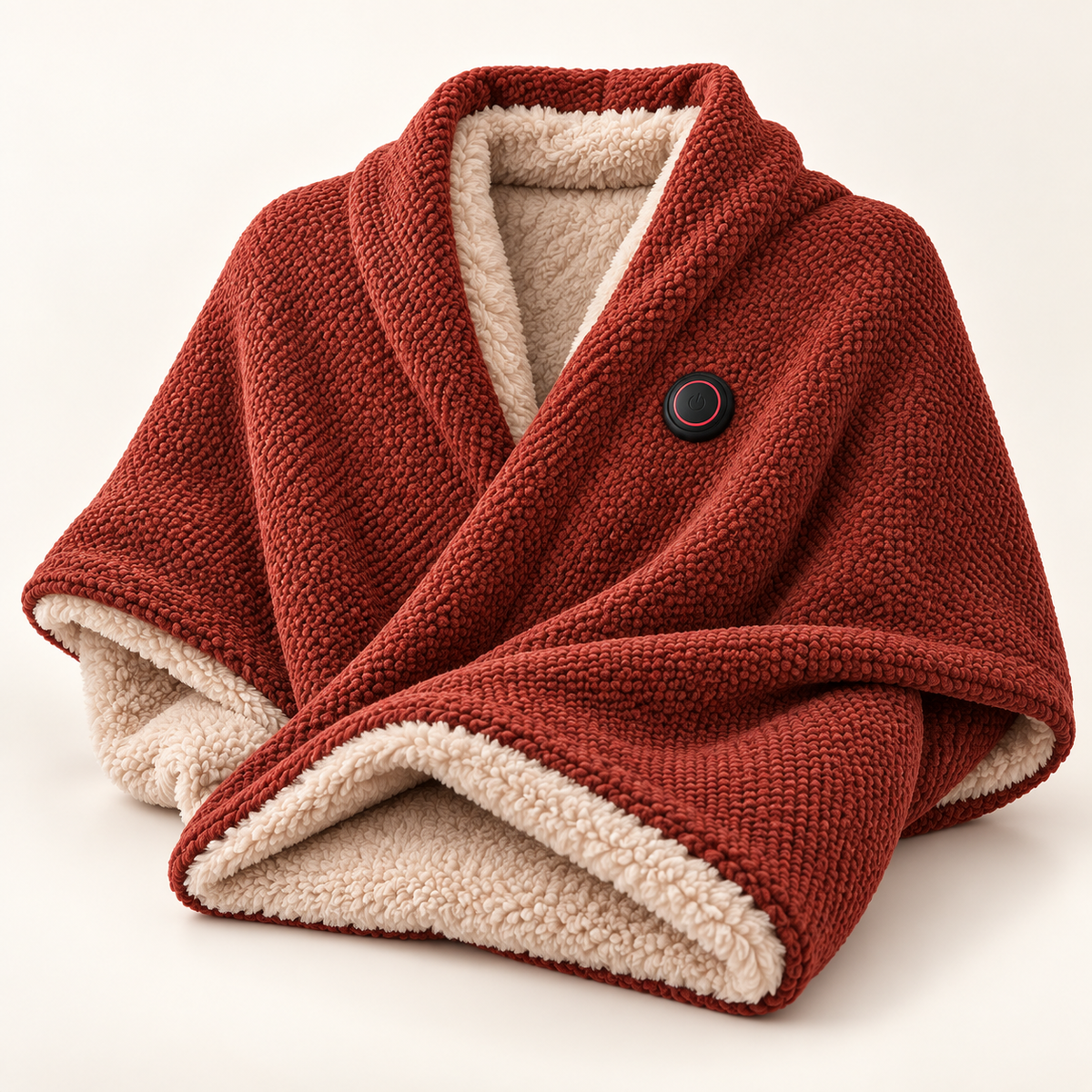 USB Heated Wearable Blanket – 3 Heat Settings & Soft Double-Sided Comfort