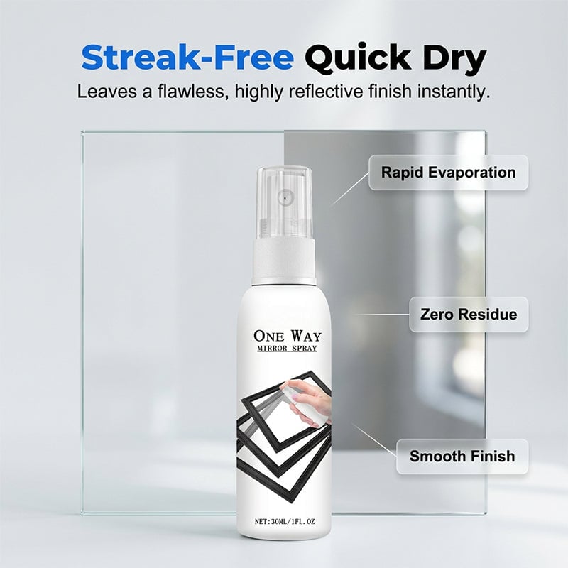 🪟 50% OFF Reflective Window Spray | One-Way Mirror Privacy Shield for Home & Car
