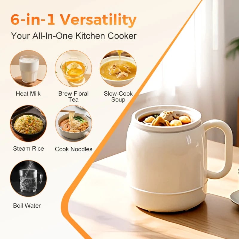 Free Shipping✈️Multi-Function Portable Electric Stewing Cup