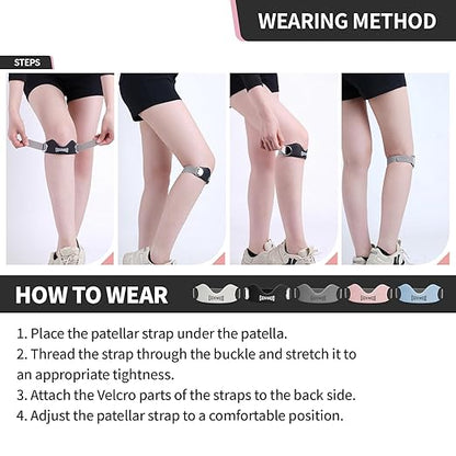 Ncrovoelite Support Strap For Knee Pain & Sports
