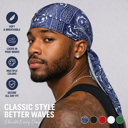 🔥Hot Sale 5 PCS⚡️Paisley Cooling Headscarf Cap