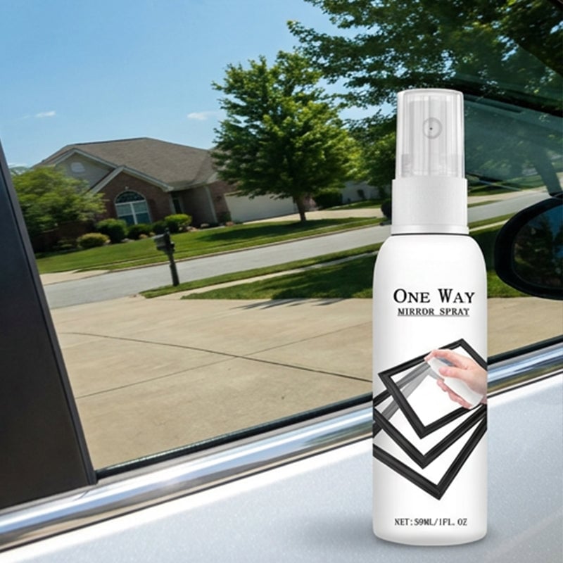 🪟 50% OFF Reflective Window Spray | One-Way Mirror Privacy Shield for Home & Car