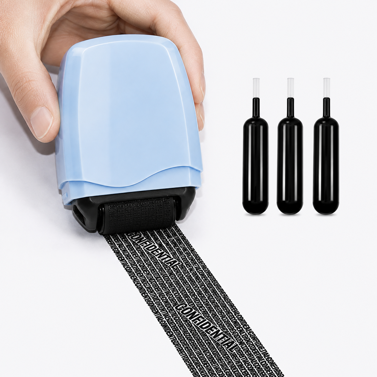 ⏳ Final Hours Flash Sale!! 🛡️✉️ Privacy Roller Stamp – Hide personal info instantly.No shredding needed.Neutral Roller Privacy Seal🔏✨