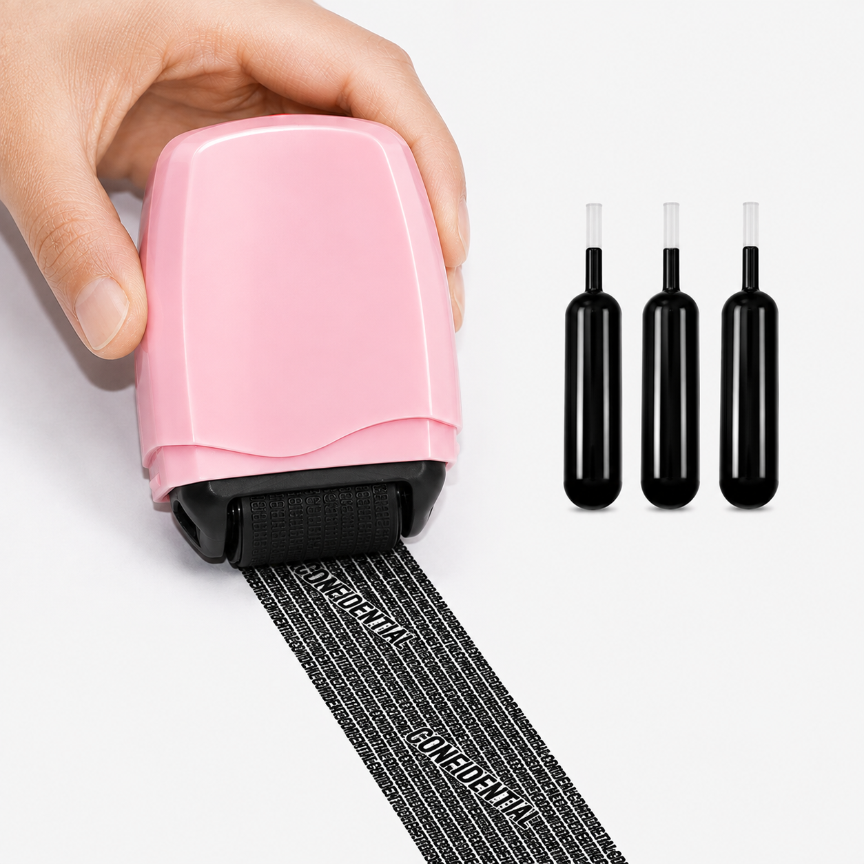 ⏳ Final Hours Flash Sale!! 🛡️✉️ Privacy Roller Stamp – Hide personal info instantly.No shredding needed.Neutral Roller Privacy Seal🔏✨