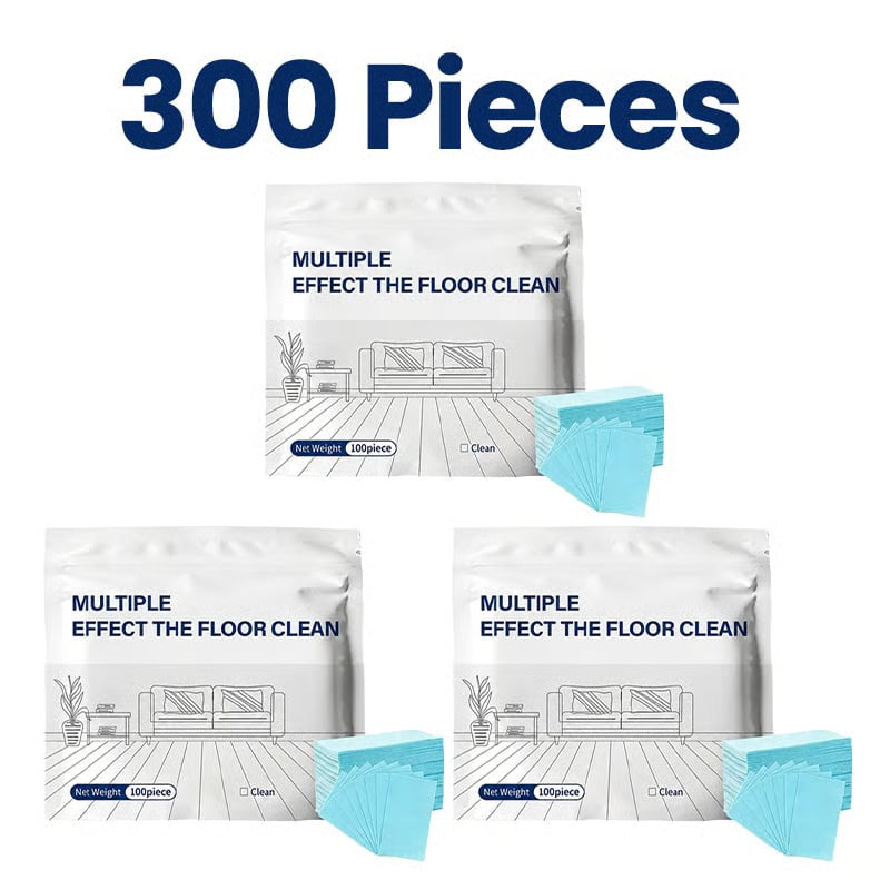 💦100-Pieces Multi-Effect Floor Cleaning Sheets