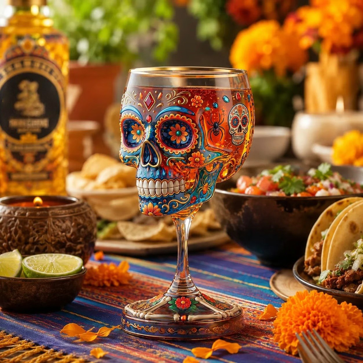 Halloween 50% OFF Collector Goblet – Limited Edition Art Glass