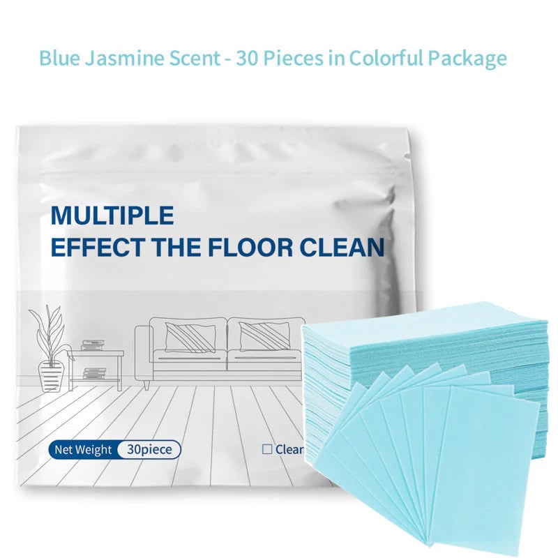 💦100-Pieces Multi-Effect Floor Cleaning Sheets