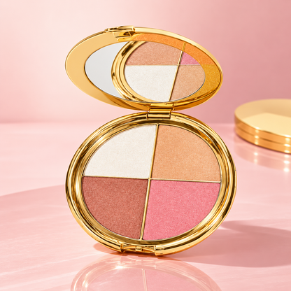 ✨ 4-in-1 Face Glow Palette – One Palette, Endless Looks