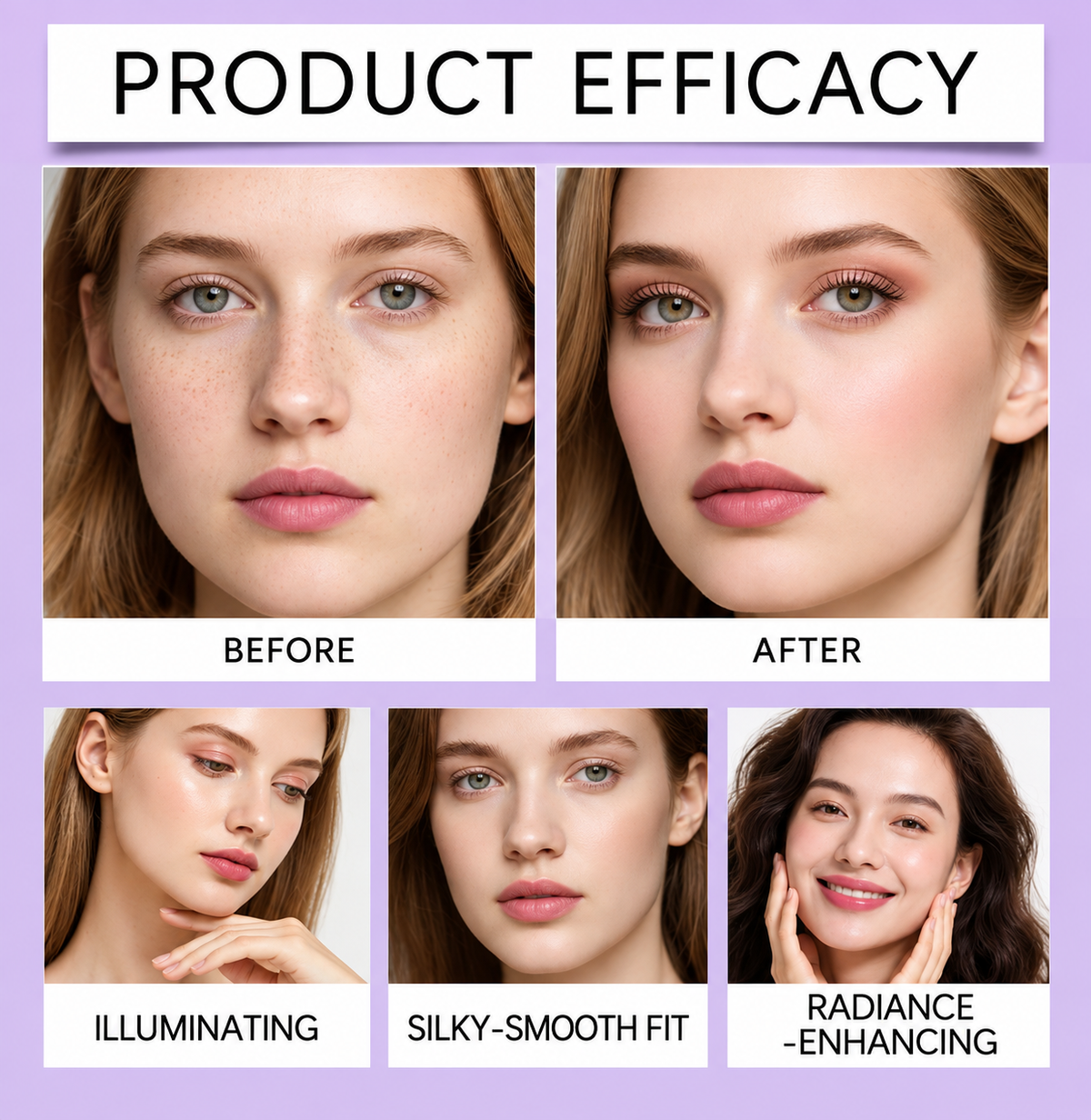 ✨ 4-in-1 Face Glow Palette – One Palette, Endless Looks