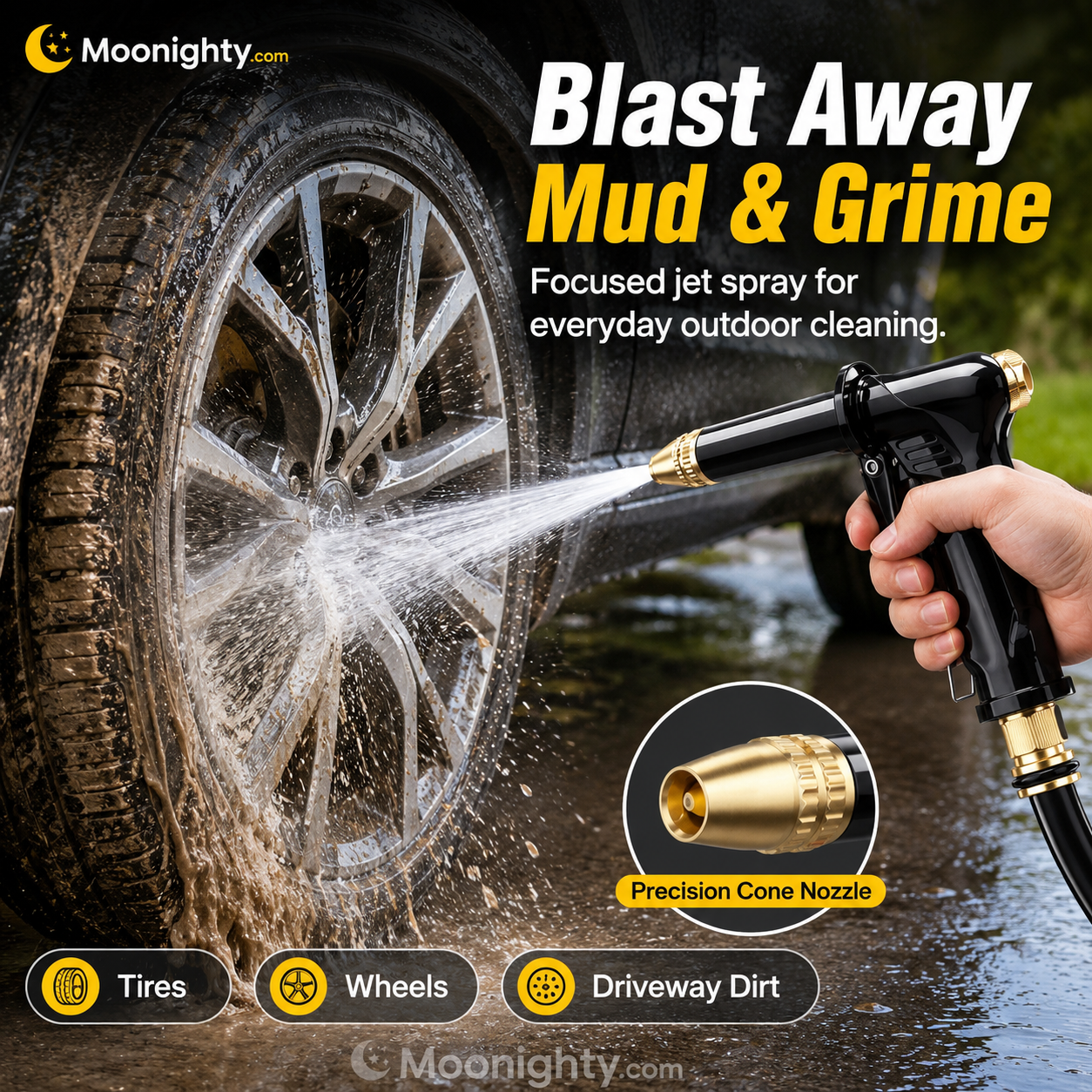 🏆High-Pressure Washer Spray Nozzle Set