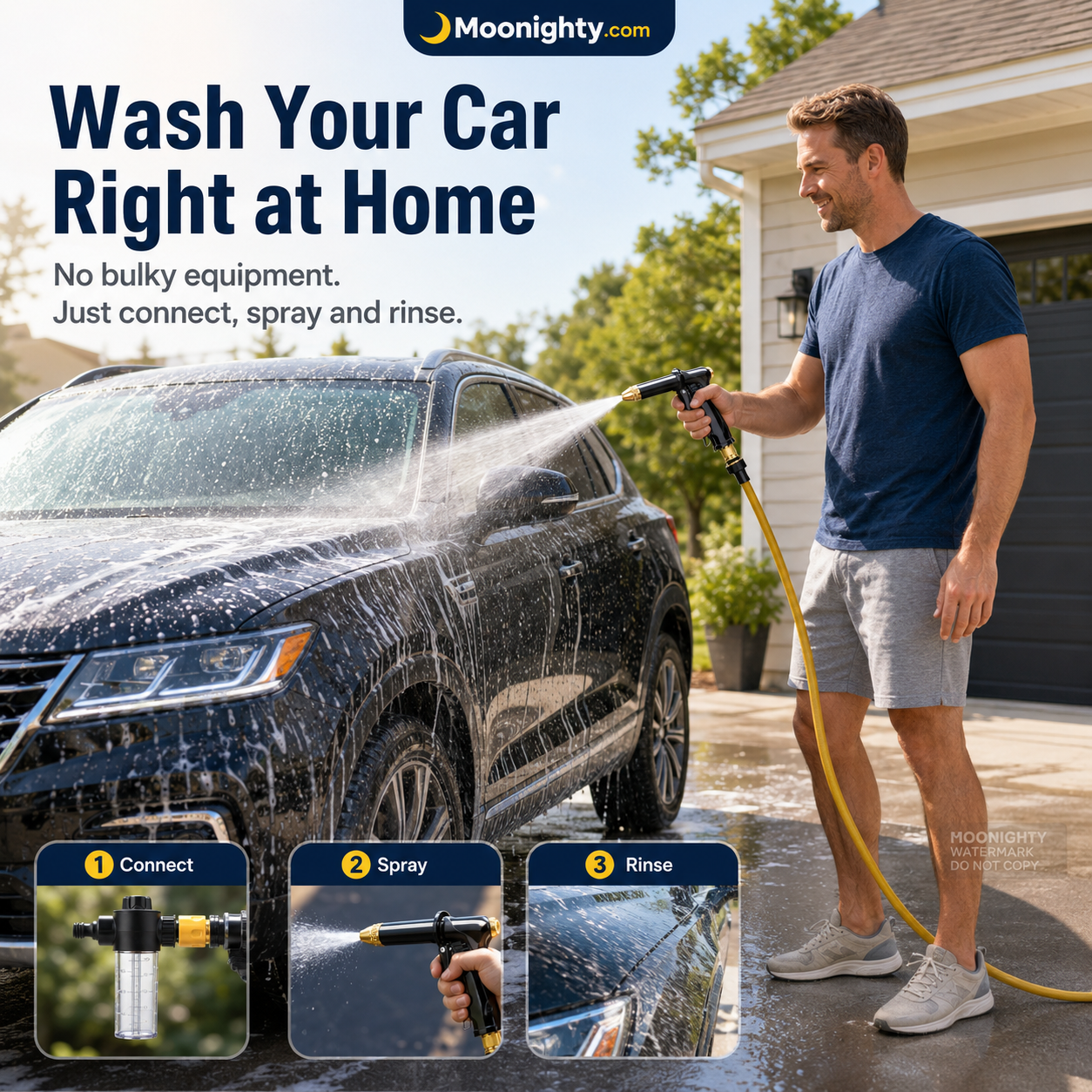 🏆High-Pressure Washer Spray Nozzle Set