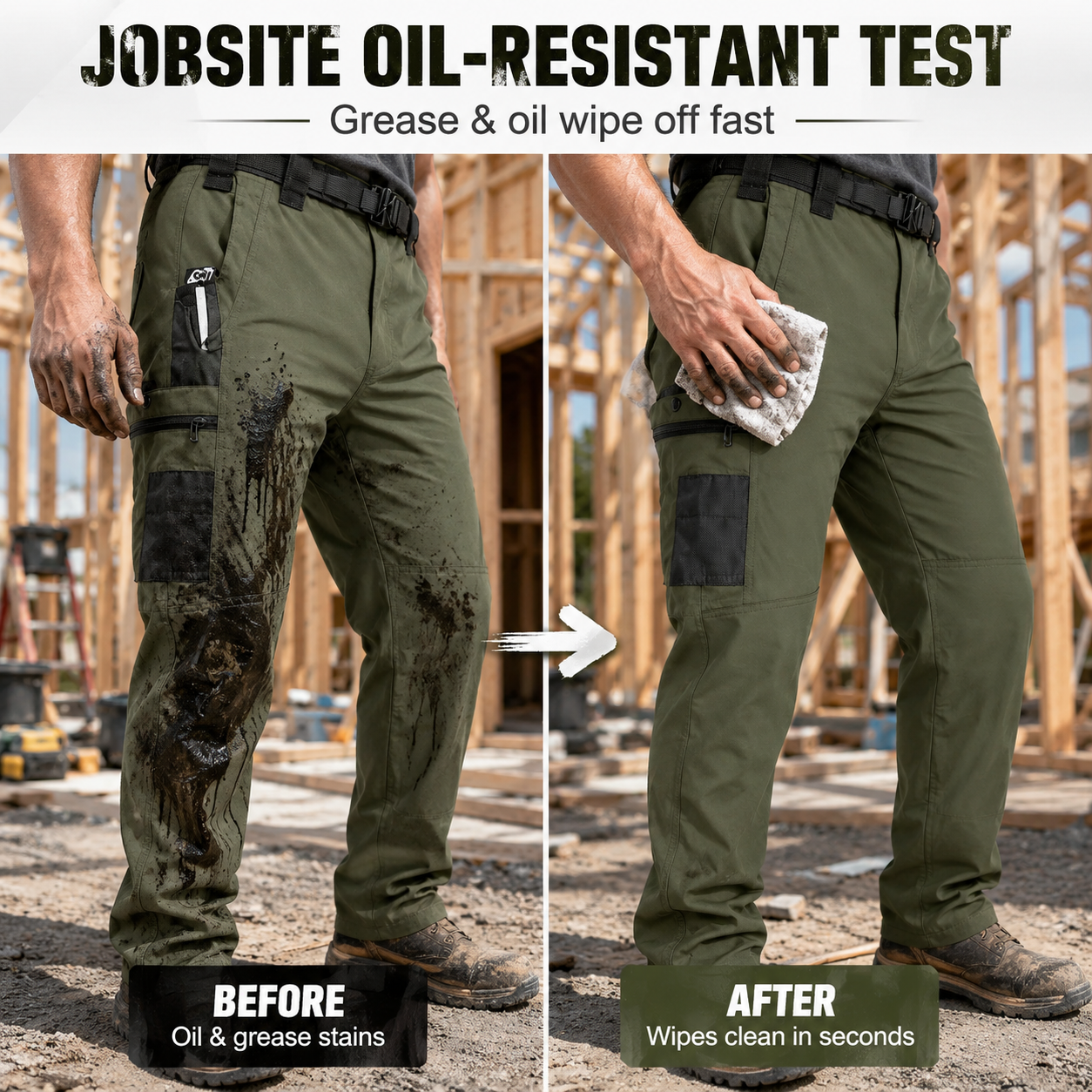 🔥 85,000+ Sold | Men’s FR Tactical Work Pants – Flame-Resistant, Tougher Than Jeans 💪