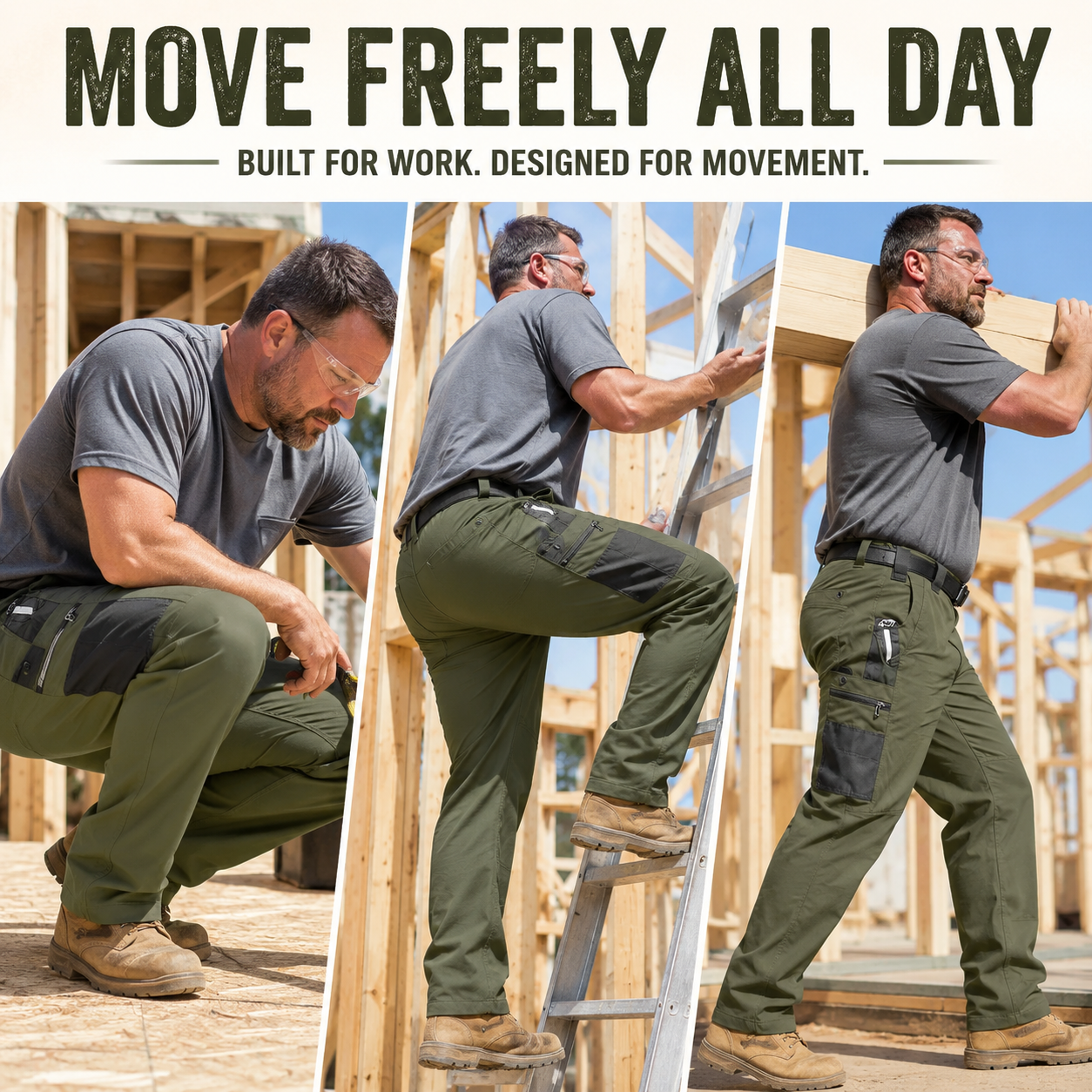 🔥 85,000+ Sold | Men’s FR Tactical Work Pants – Flame-Resistant, Tougher Than Jeans 💪