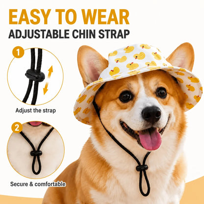 🔥🎉48K+ Sold🐶Pet cowboy fisherman hat