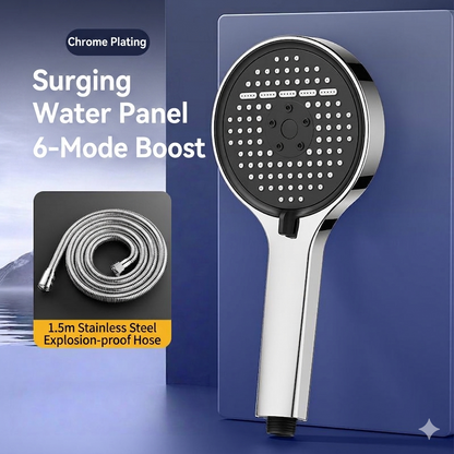✅ 90-Day Satisfaction Guarantee🚿High-Pressure Adjustable Rainfall Shower Head