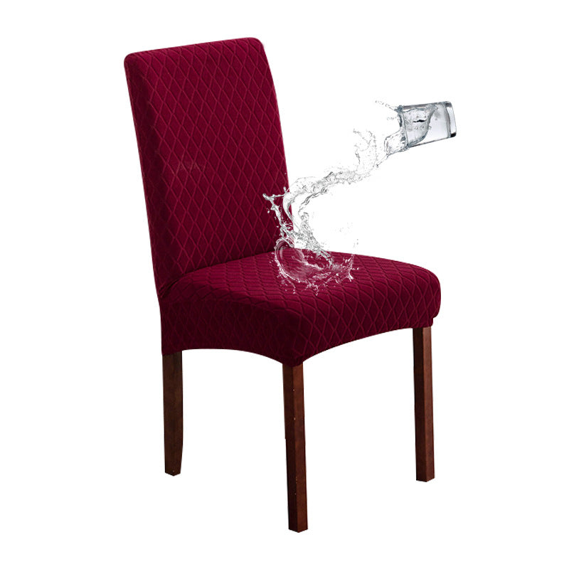 Premium Solid Waterproof Stretch Chair Covers for Home, Kitchen, Banquet