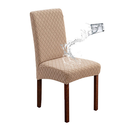 Premium Solid Waterproof Stretch Chair Covers for Home, Kitchen, Banquet