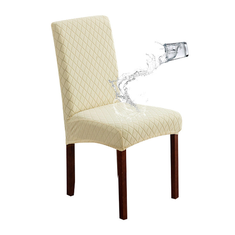 Premium Solid Waterproof Stretch Chair Covers for Home, Kitchen, Banquet
