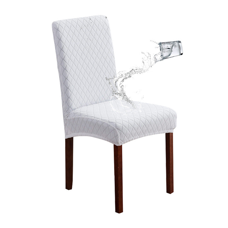 Premium Solid Waterproof Stretch Chair Covers for Home, Kitchen, Banquet