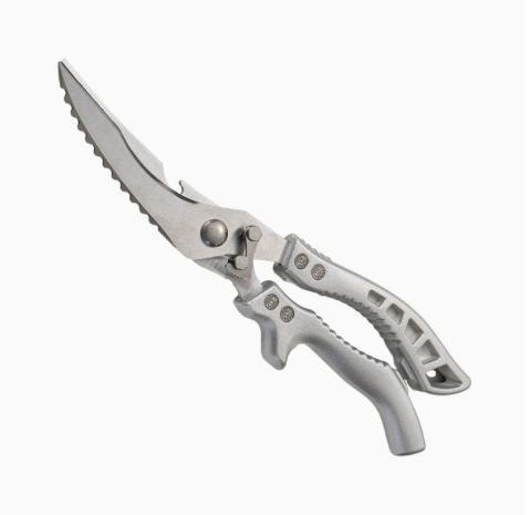 ✂️ 5-in-1 Kitchen Shears – Cut, Crack, Open & Scale With One Powerful Tool