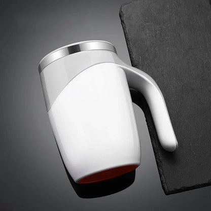Automatic Mixing Cup Electric Rotating Coffee Cup Stainless Steel Mug Milk Shake Rotating Magnetic Mug Water Cups
