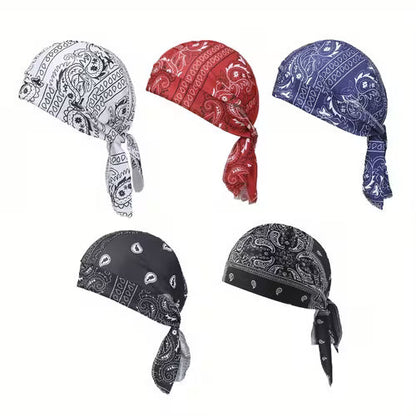 🔥Hot Sale 5 PCS⚡️Paisley Cooling Headscarf Cap