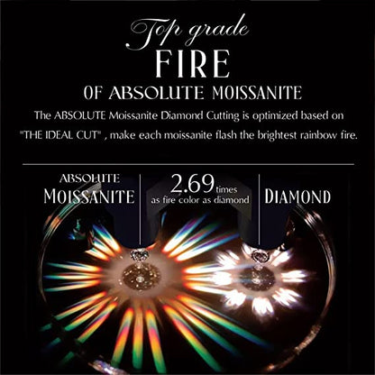 💍 SPARKLES LIKE A DREAM✨ LUXURY LOOK. TIMELESS BEAUTY💕Moissanite from the Stars Ring