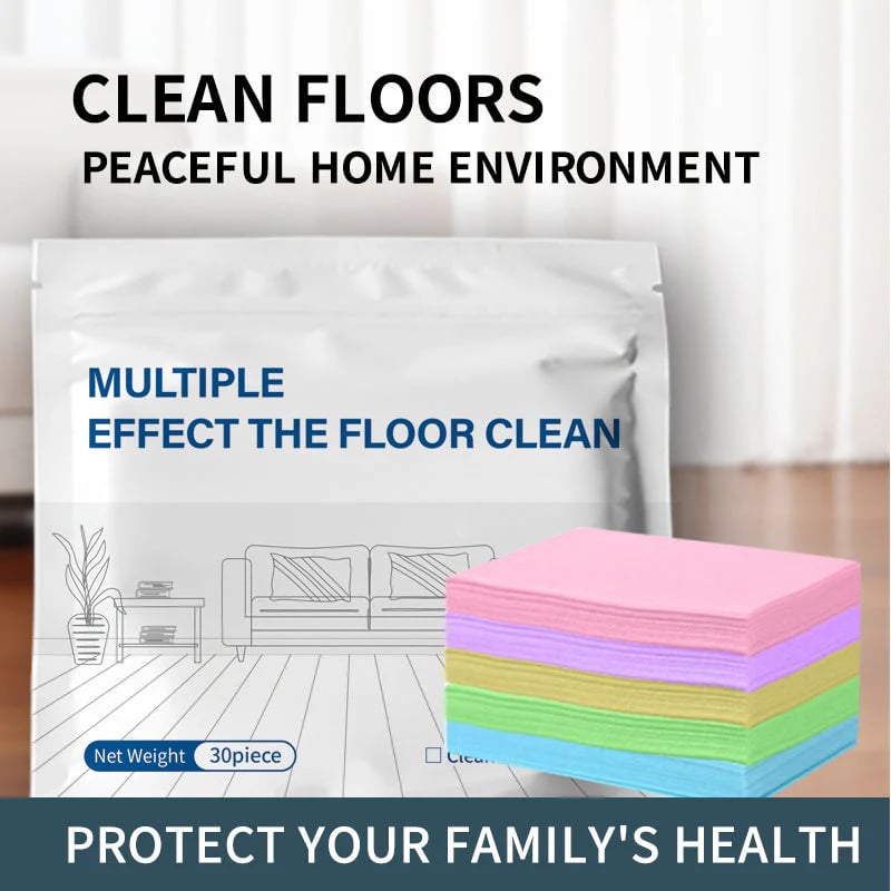 💦100-Pieces Multi-Effect Floor Cleaning Sheets