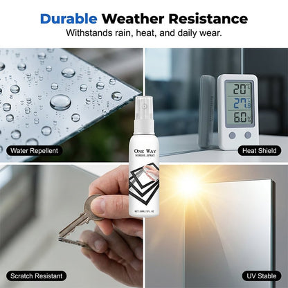 🪟 50% OFF Reflective Window Spray | One-Way Mirror Privacy Shield for Home & Car
