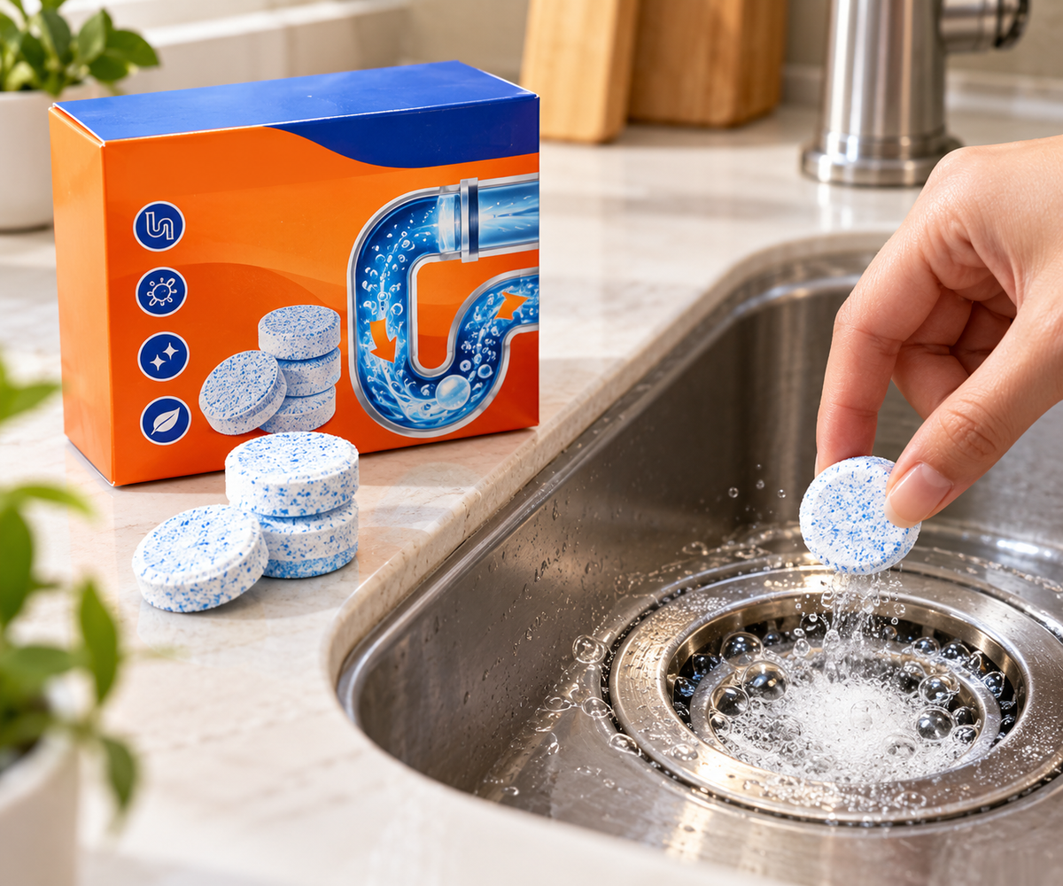 ✨🫧 Effervescent Drain Cleaner Tablets