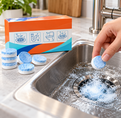 ✨🫧 Effervescent Drain Cleaner Tablets