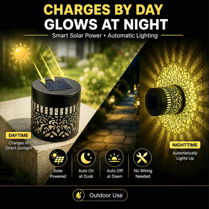 📢50%OFF📢Seven-Color Changing Solar Mandala Projection Wall Light