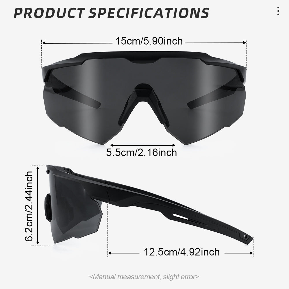 🔥 Limited-Time Special | Genuine Lenses — Durable and scratch-resistant; the ideal choice for sports.