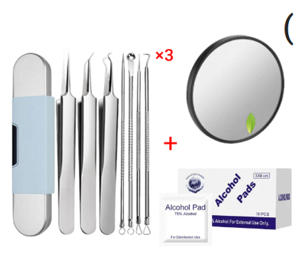 🔥Limit Time 50% OFF🔥Stainless Steel Blackhead Remover Tool Kit