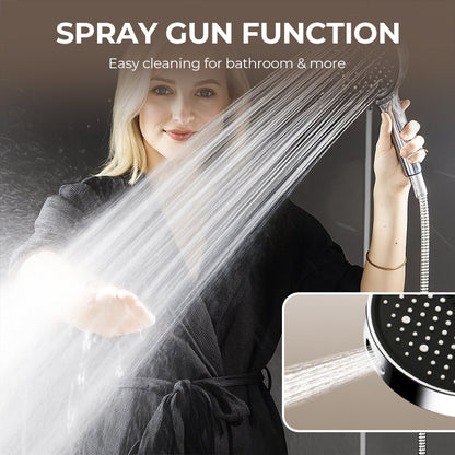 ✅ 90-Day Satisfaction Guarantee🚿High-Pressure Adjustable Rainfall Shower Head